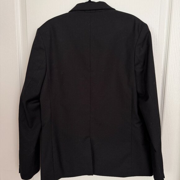 H&M Boys Black Single-Breasted Blazer Jacket Size CA 11-12A - Picture 6 of 7